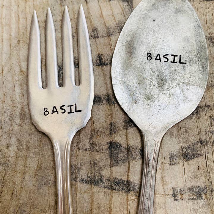 Pumpernickel and Wry – wholesale Gräspiggar – Örtträdgårdsmarkör Växtstakar - vintage, handstämplade2