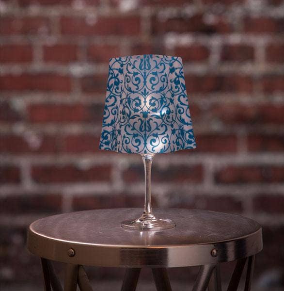 Modgy - Wholesale Wine Glass - Wine Shades - ChaCha Blue1