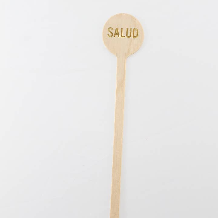 Tulle and Twig – wholesale Drink stirrer – Salud Wooden Drink Stirrers