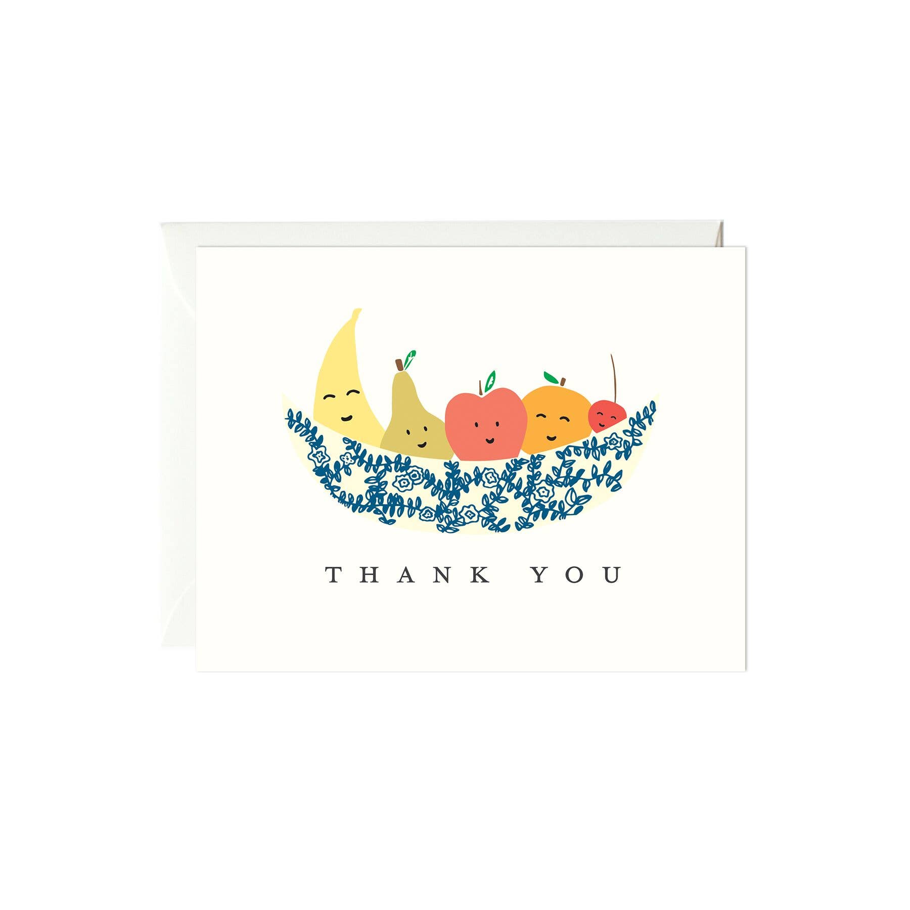 Paula & Waffle - Wholesale Thank You Card - Fruit Bowl Thank You Card0