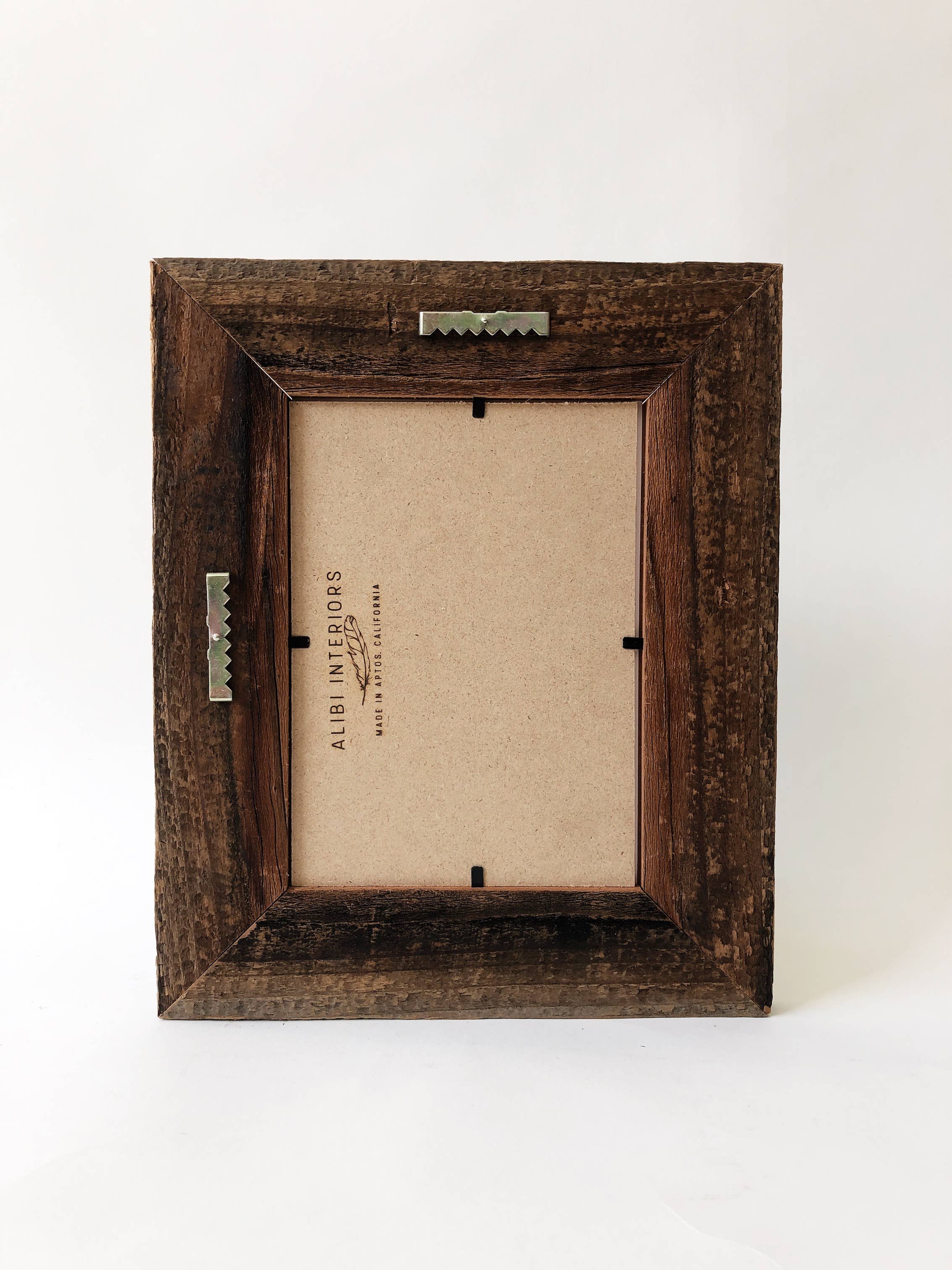 Alibi Interiors – wholesale Bildram – Återvunnet Träram 5x7 Bred Ram2