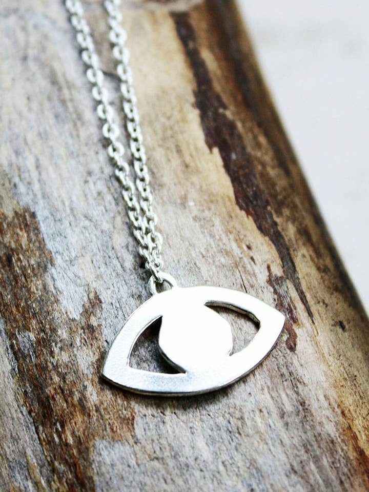 Evil Eye Necklace for wholesale by ElisabethSpace Jewelry