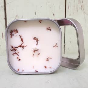 Green Daffodil Bath & Body - Wholesale Jar/Filled Candle - Pictured Rocks Campfire Soy Candle in Large Tin - Michigan2