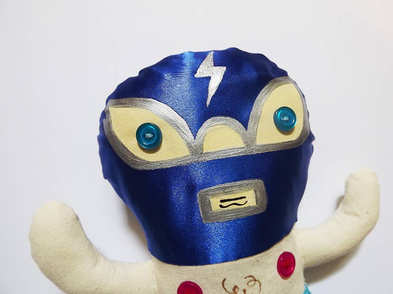 Chunchitos – Boneca - Crianças por atacado – Boneca luchador feita à mão1