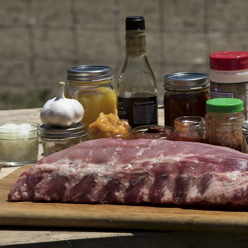 Cheshire Pork - Wholesale Pork - Baby Back Ribs, 1 rack per pack2