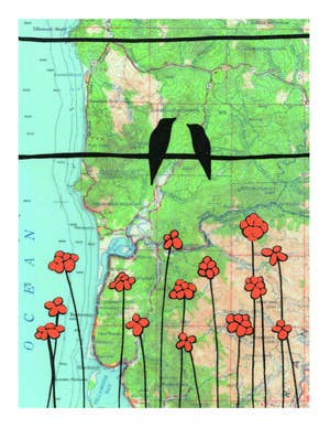 Rachel Austin - Wholesale Kunstprint - Kunstdruk van Oregon Coast1