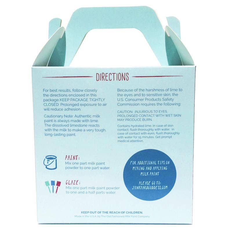 Junkyard Goddess - Vente Assortiments de peinture - Peinture au lait pailletée Tranquility - Pinte2