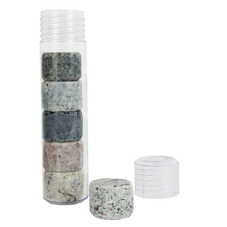 Wholesale On The Rocks Granite Whiskey Chilling Stones - Freezer Tube for  your store - Faire