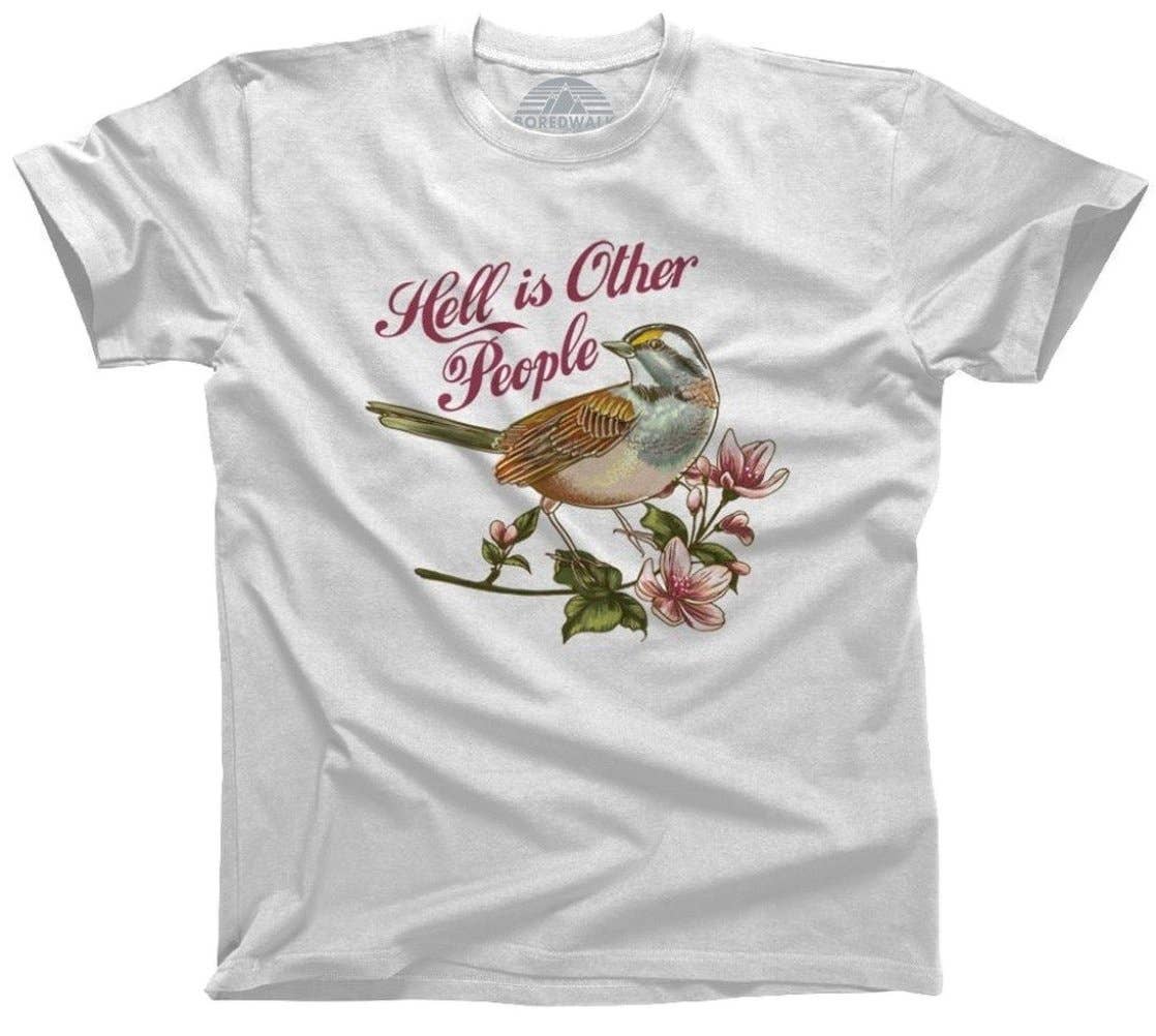 Boredwalk - Wholesale Screen Printed T-Shirt - Men's - Men's Hell Is Other People T-Shirt3