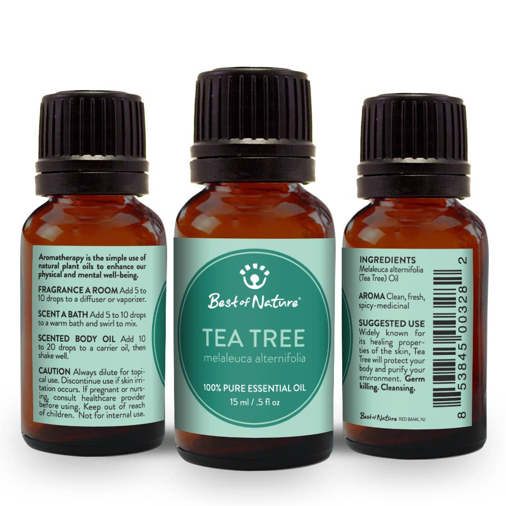 Best of Nature - Wholesale Etherische olie - Tea Tree Essentiële Olie, 100% Puur - 15ml / 100ml4