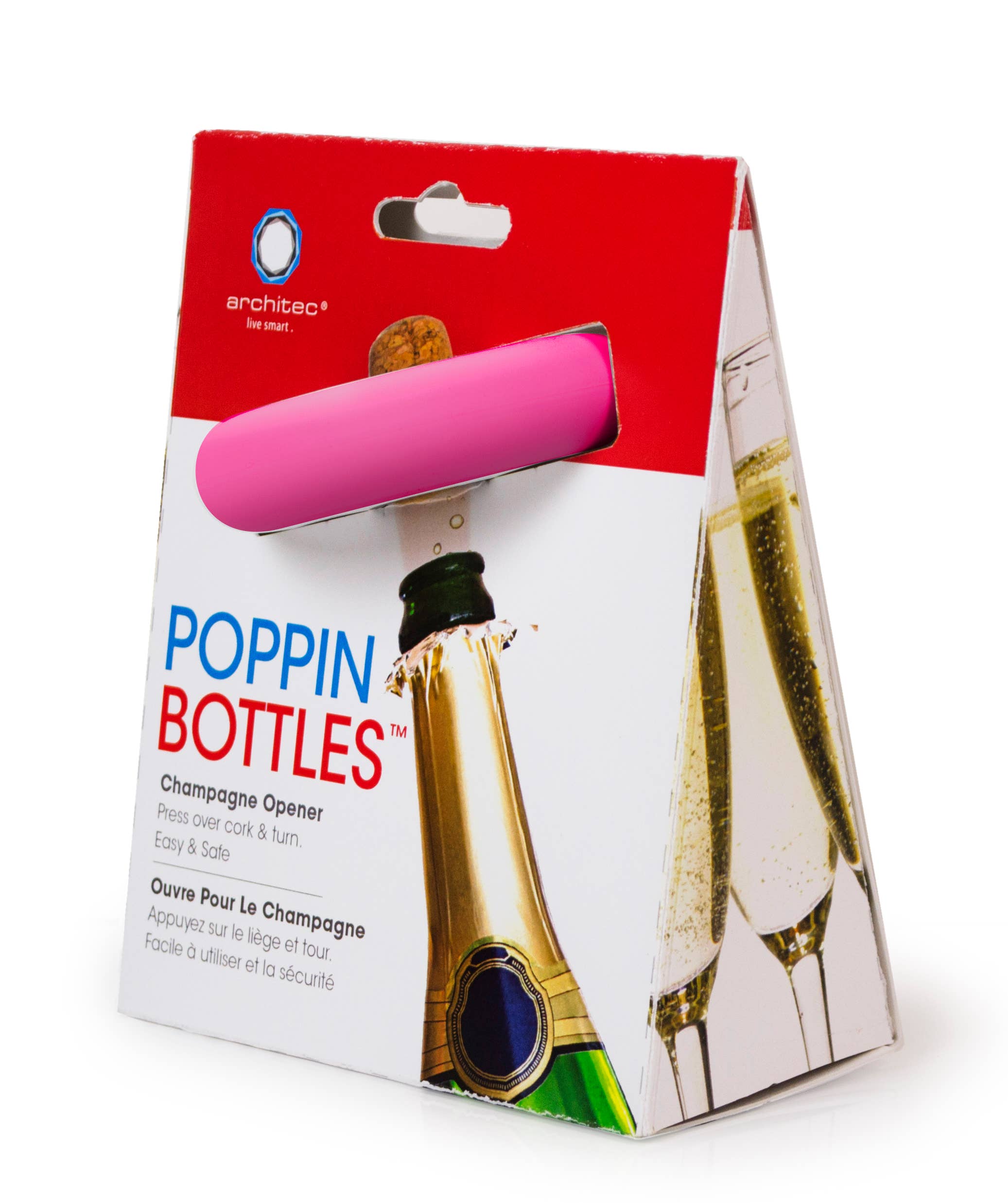 Bradshaw International, Inc. - Architec - Wholesale Bottle/Wine Opener - Architec® PoppinBottles™ Champagne Opener2