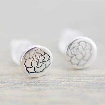 Tesoro Jewelry - Wholesale Stud/Post Earrings - Rose Earrings - June0