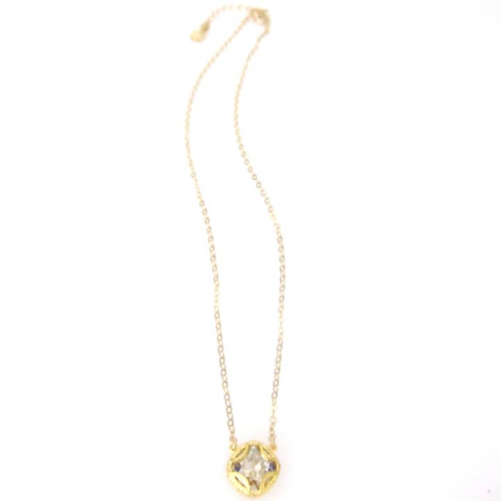 Jessica Elliot Jewelry - Wholesale Pendant/Charm Necklace - Florentine Collection Cushion Cut Pendant with Swarovski9