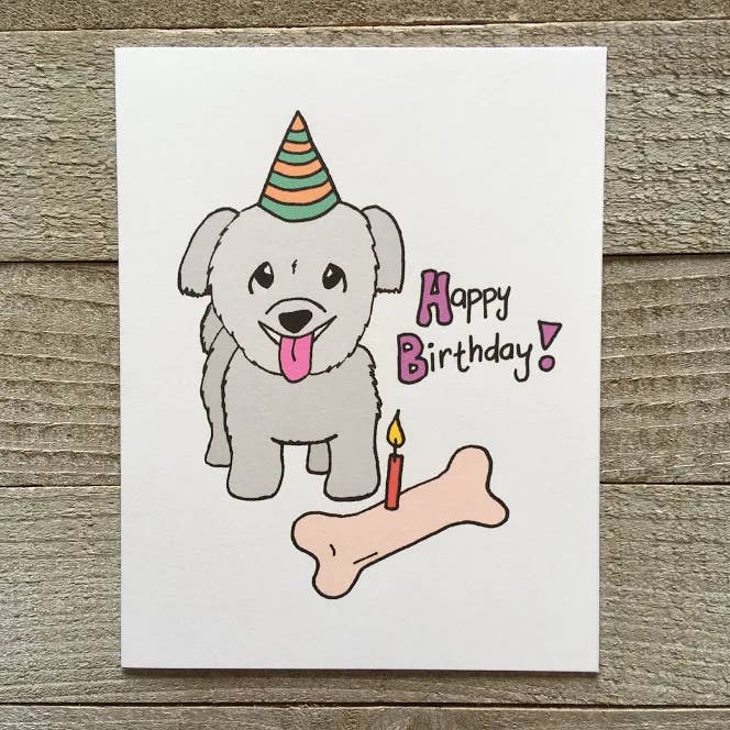 Pucci Birthday Card for wholesale by Ink Delights