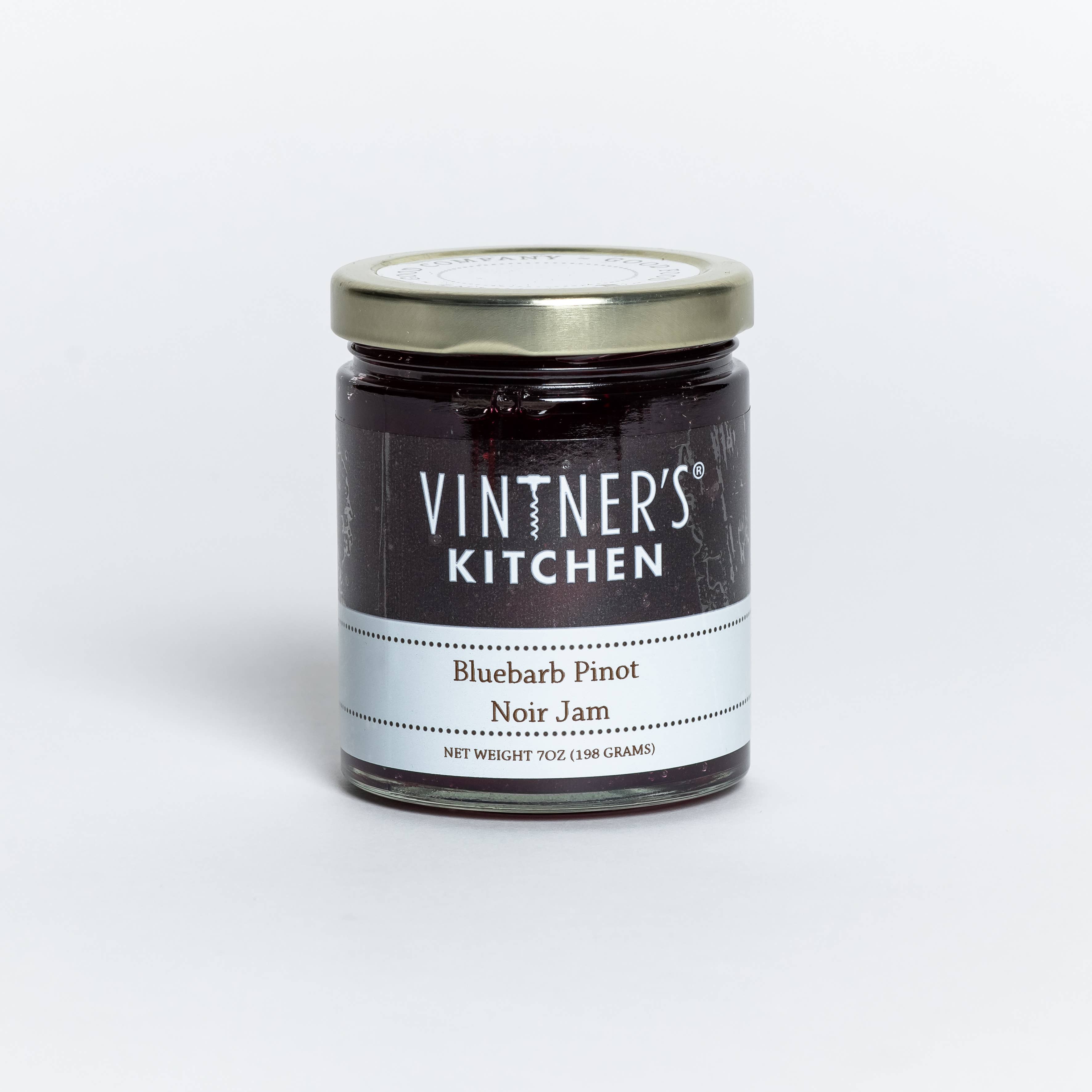 Vintner's Kitchen LLC - Wholesale Jam/Jelly - Bluebarb Jam With Pinot Noir Jam