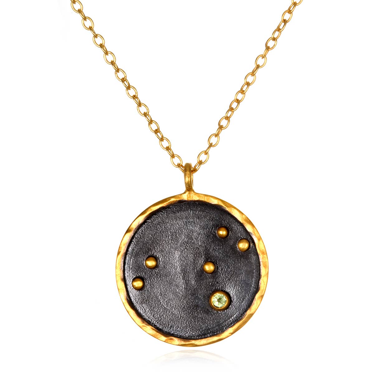 Satya Jewelry - Wholesale Pendant/Charm Necklace - Gunmetal Zodiac Constellation Necklace 18" - SOLD INDIVIDUAL6