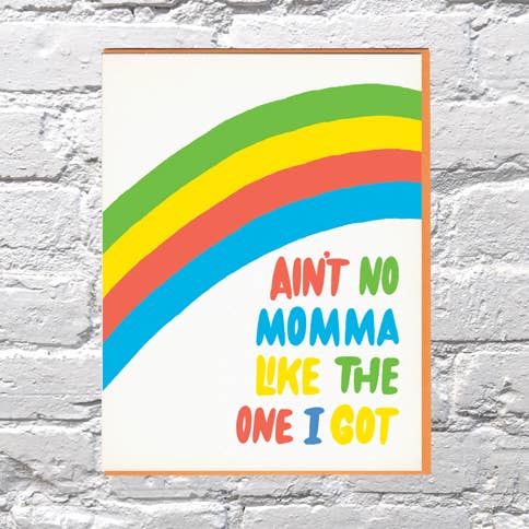Ain't No Momma Mother's Day Card for wholesale by Bench Pressed