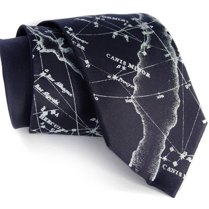 Cyberoptix Tie Lab - Wholesale Necktie - Men's - Milky Way Galaxy Necktie