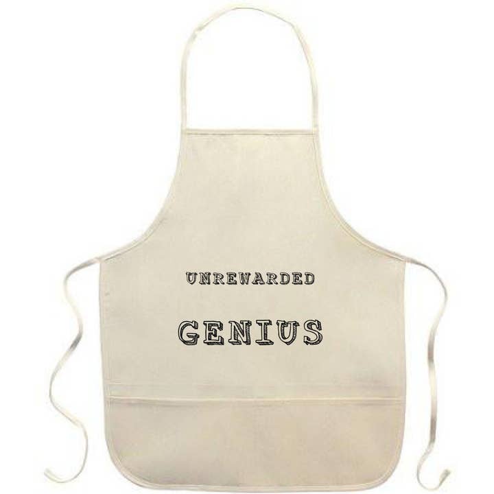 Unbelohnte Genius Schürze für den Großhandel von Quippy Brand