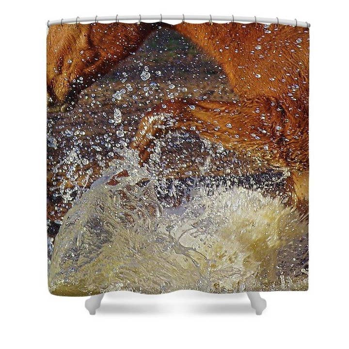 Stänk Duschdraperi för wholesale av Amanda Smith Western Art, LLC