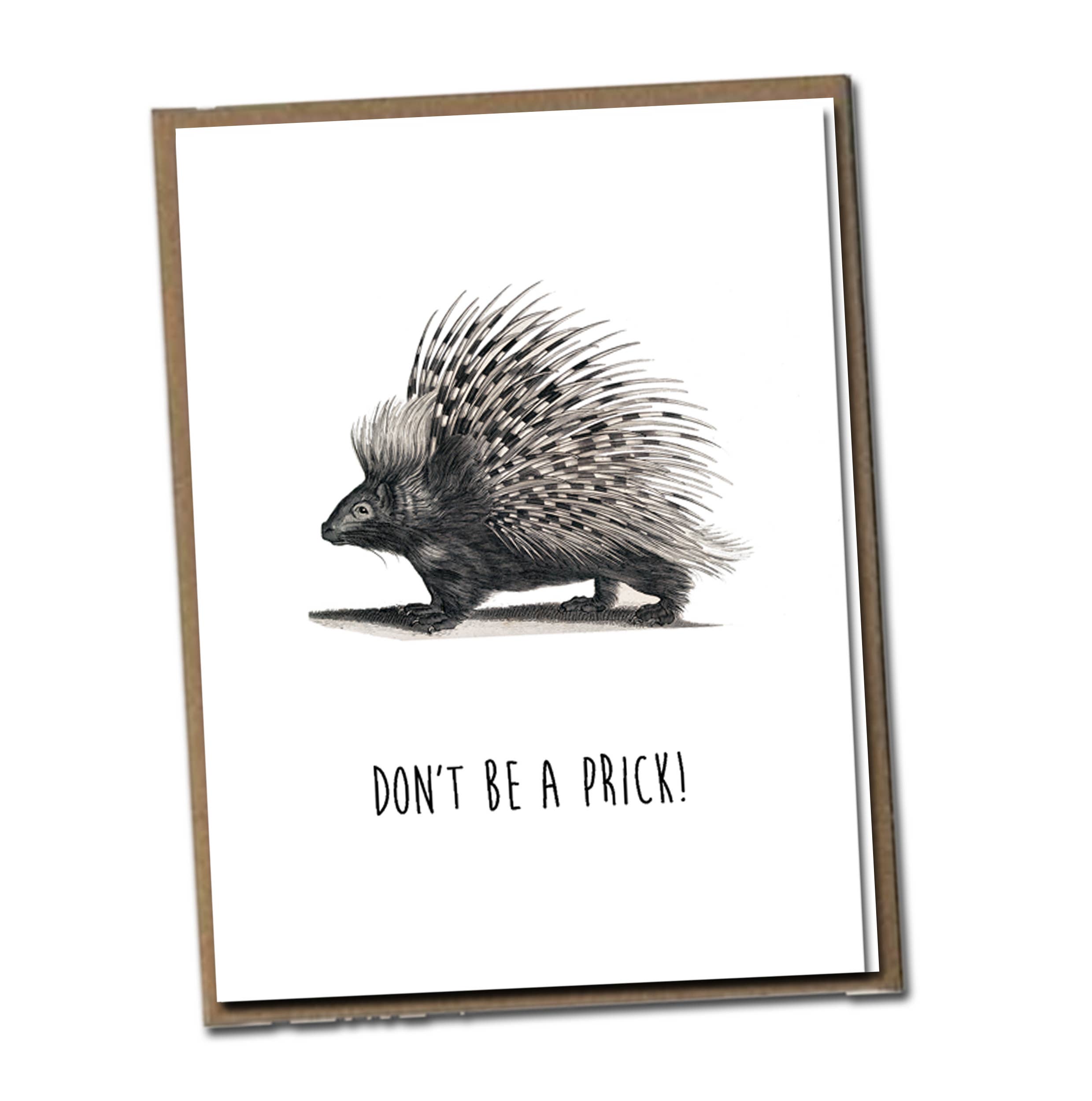 Fly Paper Products - Wholesale Friendship Card - Don't Be A Prick! Friendship A2 Card0