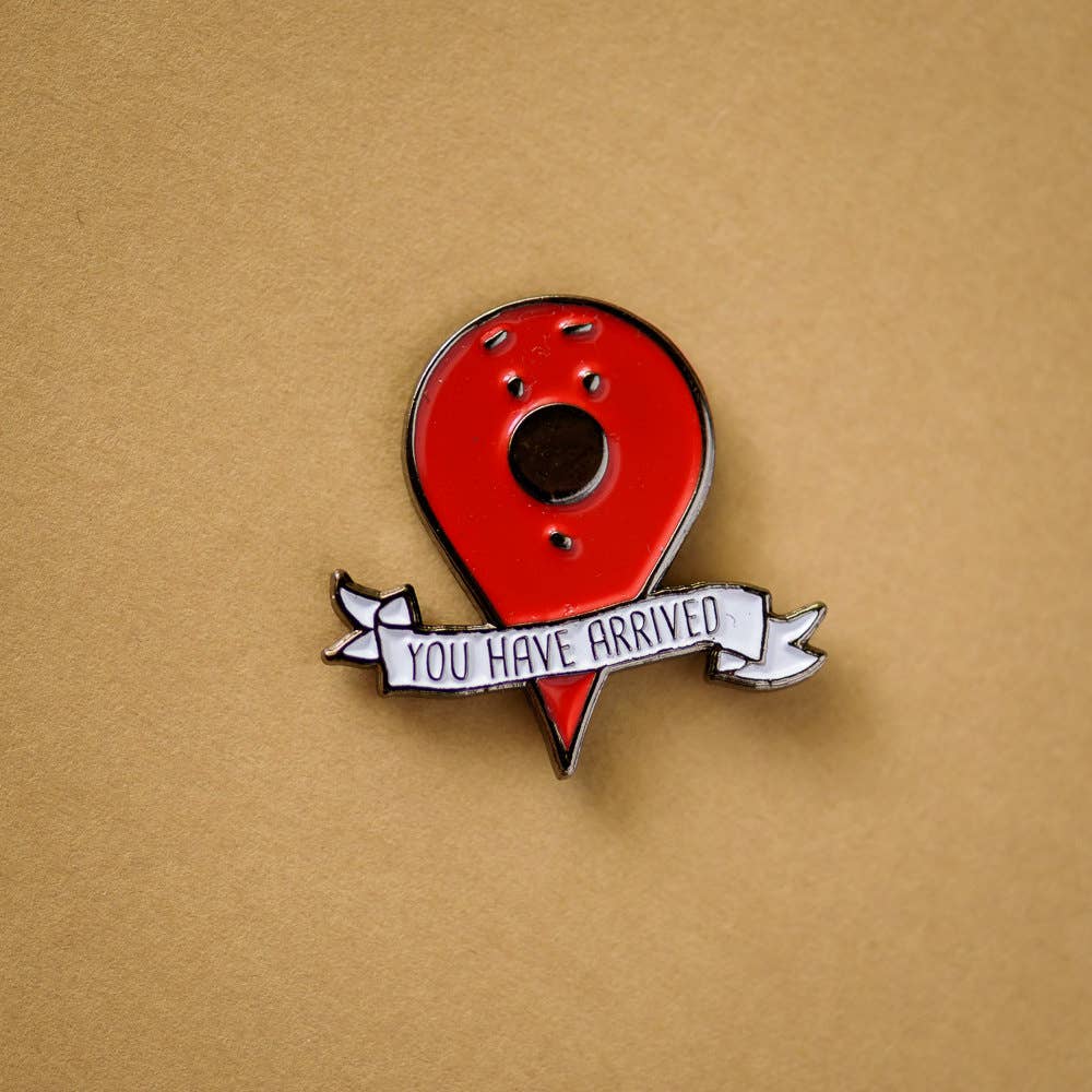 ILOOTPAPERIE - Venta al por mayor Botón/prendedor - Tu Llegó Ubicación Esmalte/Pin de Solapa1