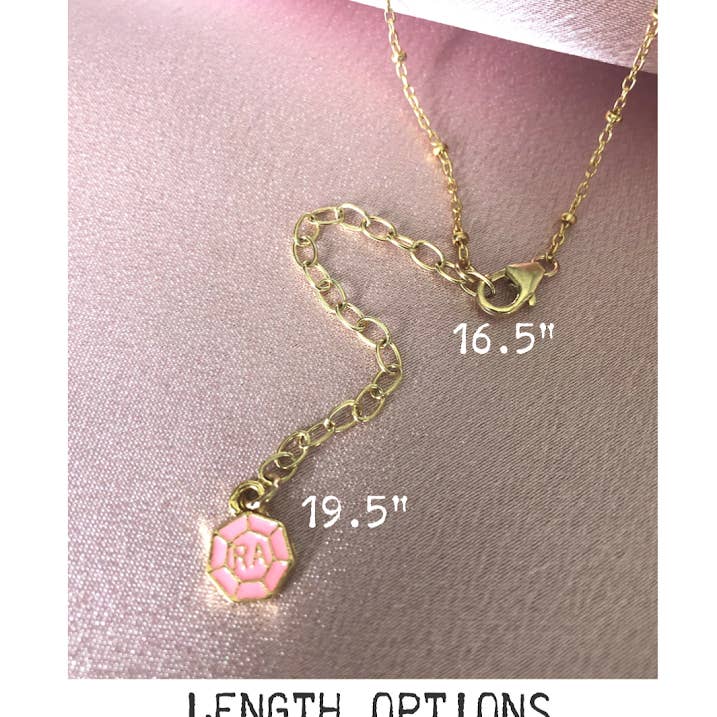Rory Ashton Jewelry - Wholesale Pendant/Charm Necklace - Gwen Rose Necklace - Blush1