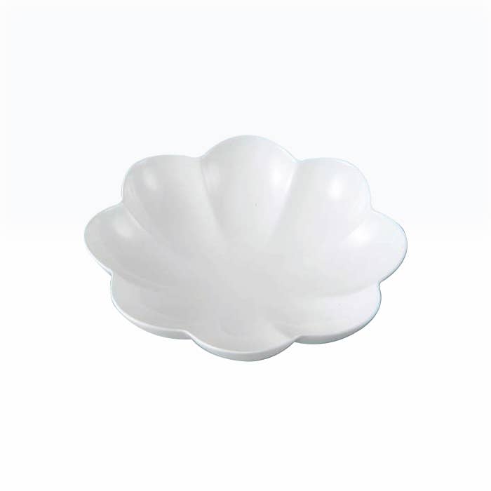 Blooming White Large Low Bowl for wholesale by Twig NY