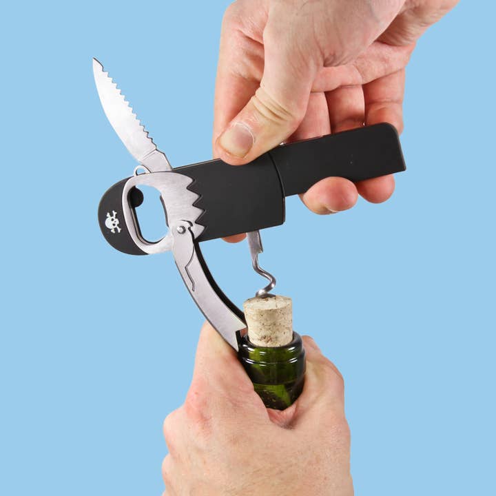 SUCK UK Ltd - USA - Wholesale Bottle/Wine Opener - Pirate Bottle Opener (Legless Corkscrew)