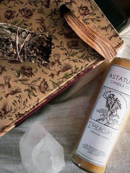 Mercury Intention Candle | Beeswax for wholesale by Astatula Candle Co.