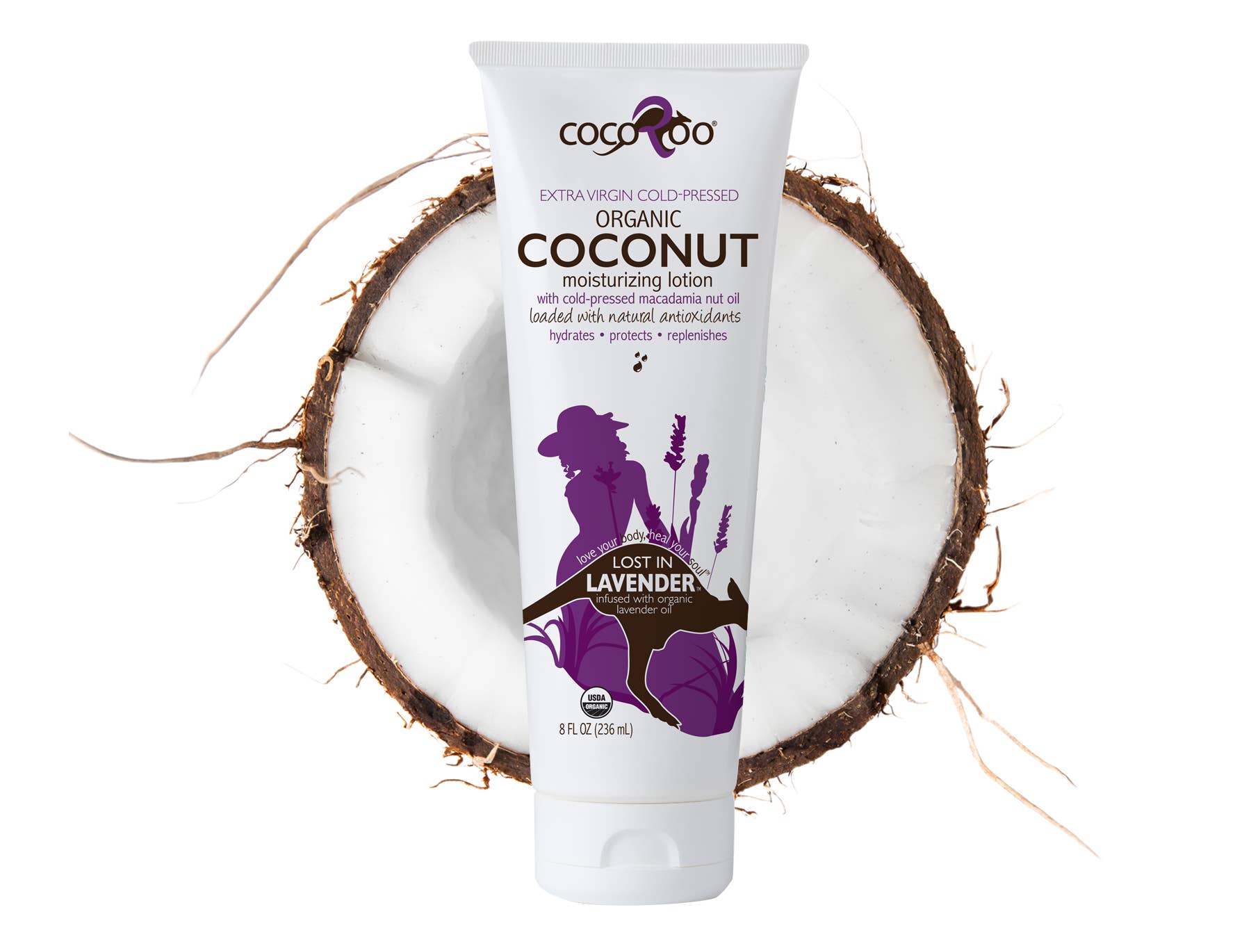 CocoRoo Natural Skin Care - Wholesale Body Cream/Lotion - Lost in Lavender - Great for Dry, Itchy Skin1