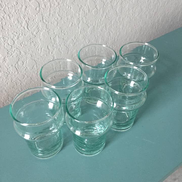 atelierBOEMIA - Wholesale Drinking Glass/Cup - RECYCLED Beldi Glass Small - Set of 61