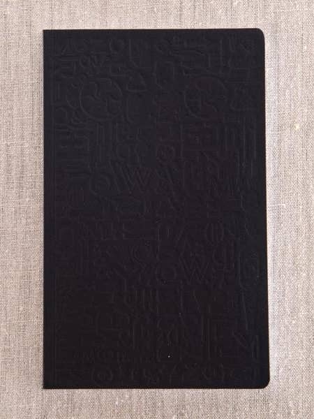 Notebook Noir Motif PSP pour la vente par Pike Street Press