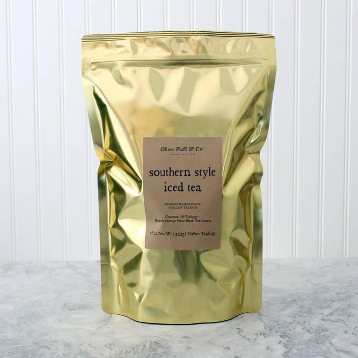 Southern Style Iced Tea - 16 One-Gallon Teabags for wholesale by Oliver Pluff & Company