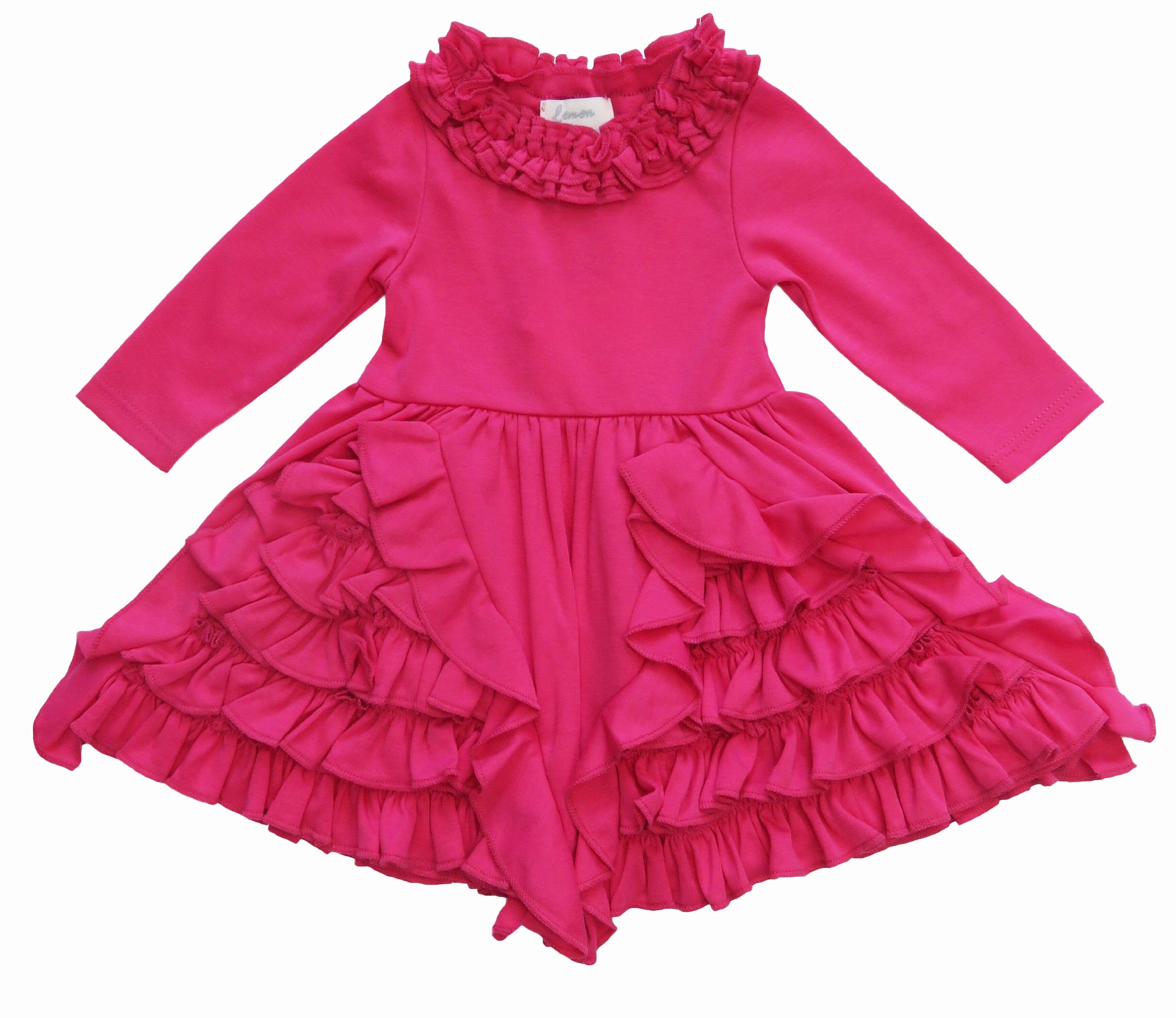 Lemon Loves Lime - Wholesale Dress - Kids - LAYETTE BASIC-Cabaret Zoe Dress0