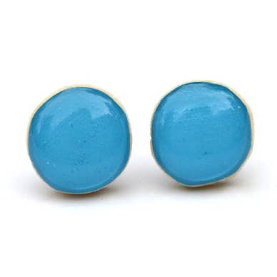 Blue Lagoon Post Earrings for wholesale by Starlight Woods