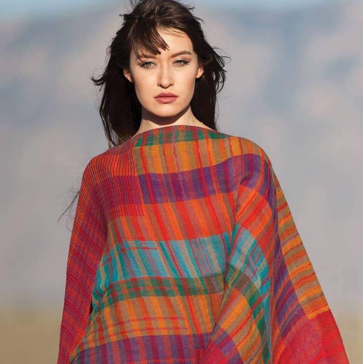 Sevya Handmade - Wholesale Wrap - Women's - Kalya Wool & Cotton Shawl17