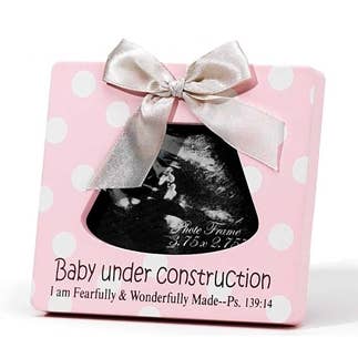 Dicksons - Wholesale Picture frame – Child & baby - Photo Frame Wood Girl Under Construction0