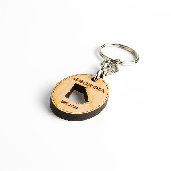 Georgia Trigger Keyring for wholesale by 163 Design Company