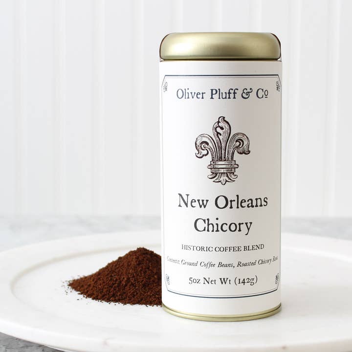 New Orleans Chicory Blend Coffee Tin for wholesale by Oliver Pluff & Company