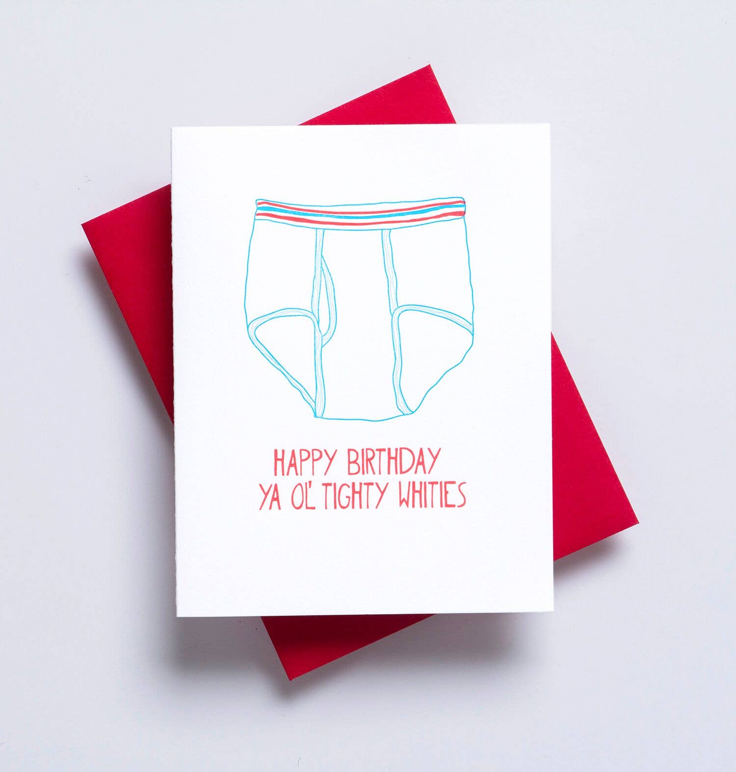 Wholesale Tighty Whities Birthday Greeting Card - for him for your store -  Faire