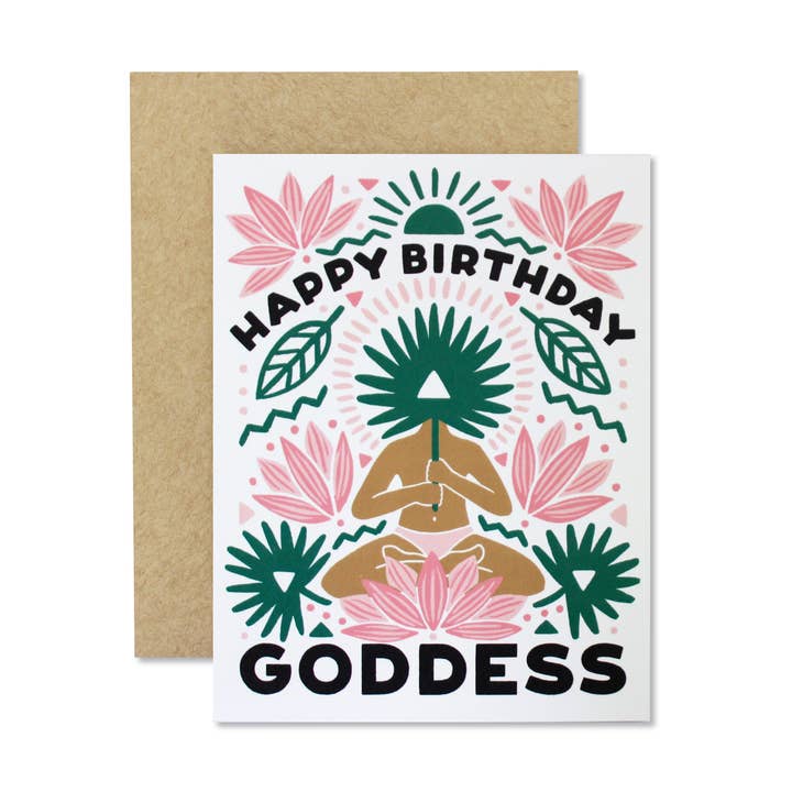 Geburtstagsgöttin Card für den Großhandel von Wild Hart Paper
