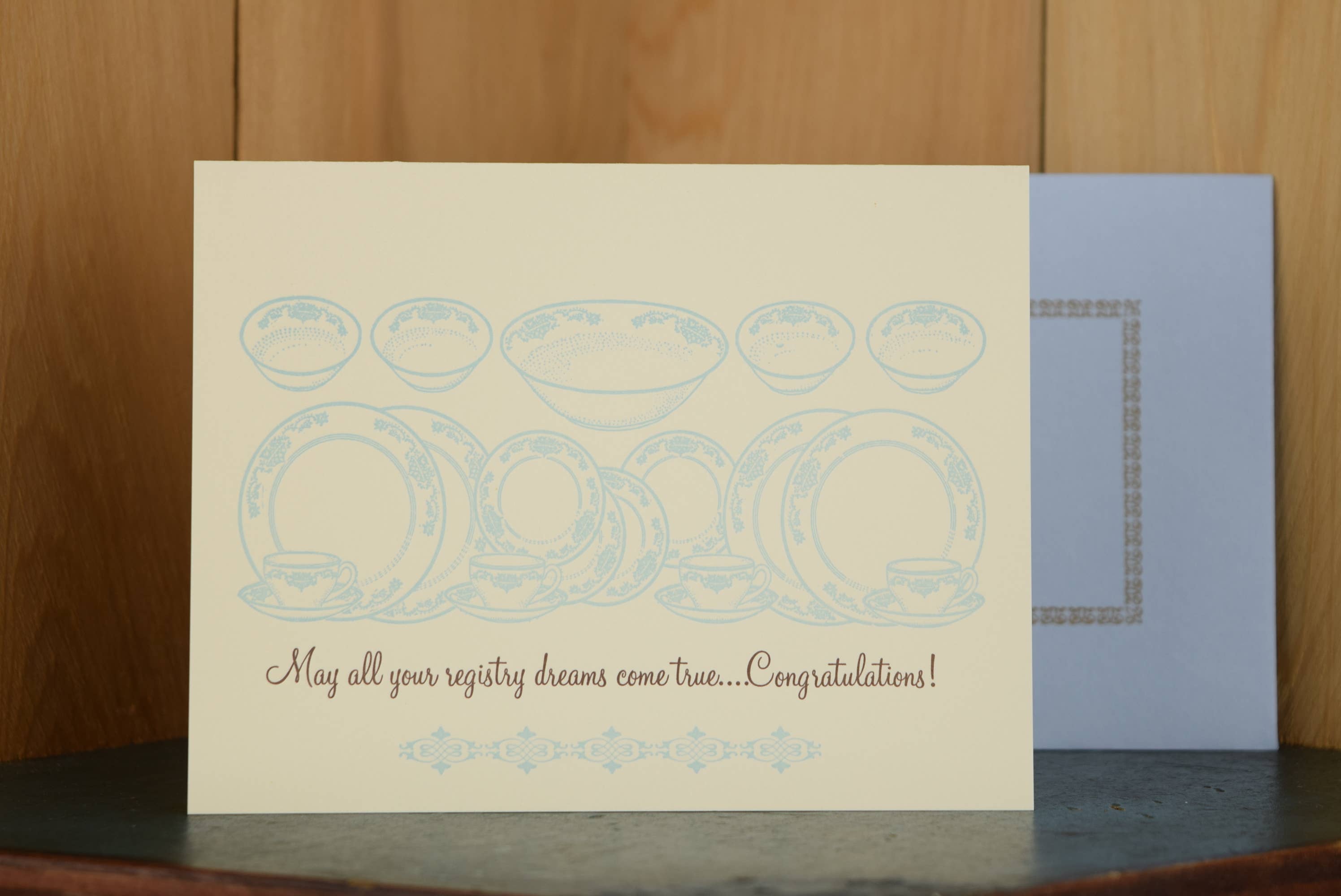 Oddball Press LLC - Wholesale Congratulations Card - Registry Dreams Card0