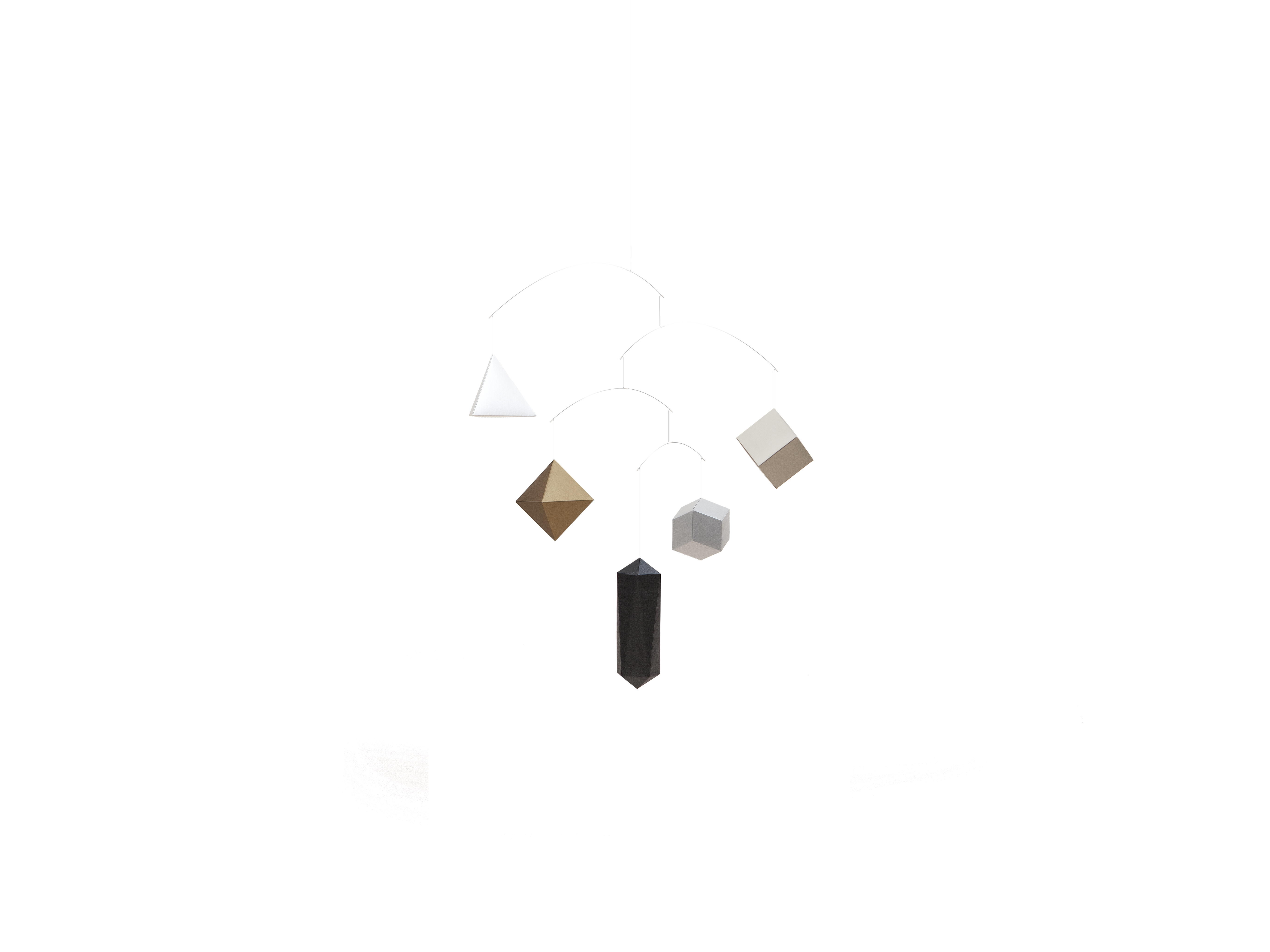 FUNNYFISH - Wholesale Mobile - Paper Mobile - Polygon A13