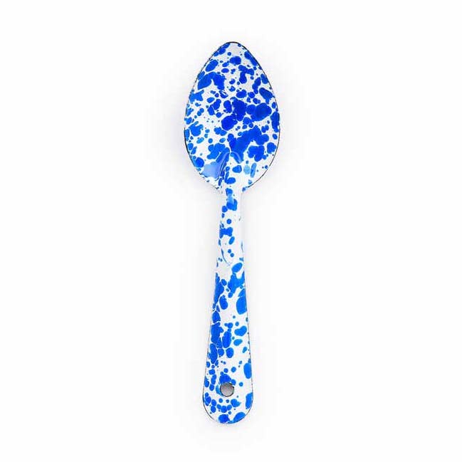 Crow Canyon Home - Wholesale Serving Utensil - Splatter Enamelware Medium Spoon4