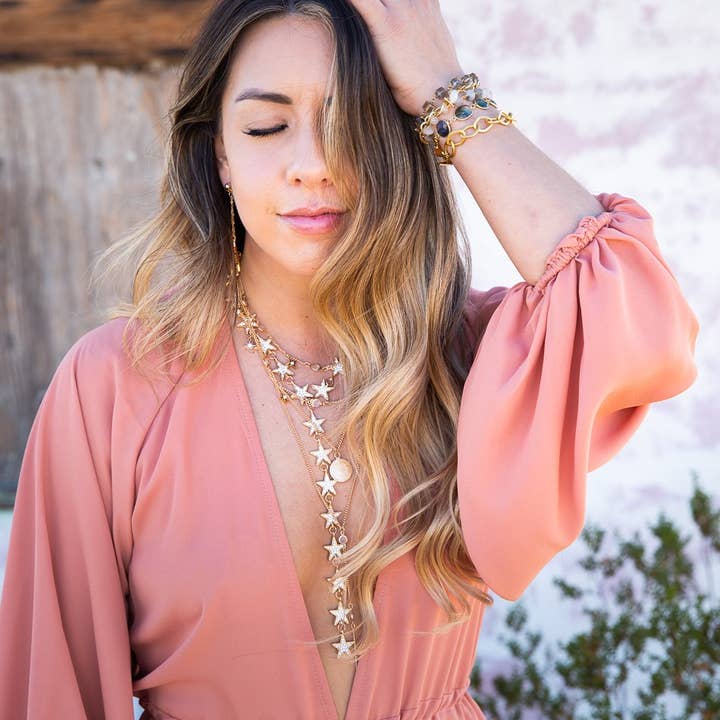 Love's Affect Jewelry - Vendita all'ingrosso Collana a Y - Collana con scritta «Zara».3