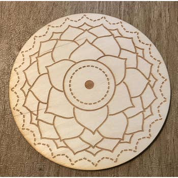 Crown Chakra Crystal Grid for wholesale by Zen and Meow