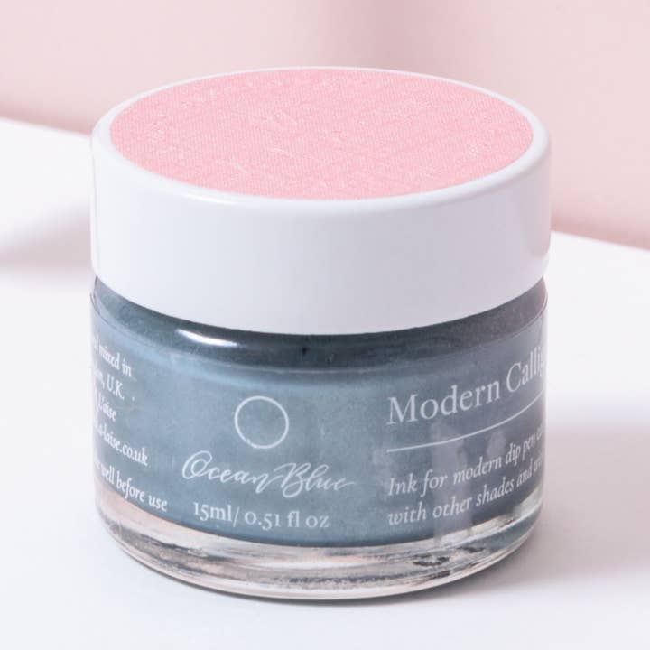 À L'AISE LTD - Wholesale Ink Pad - Ocean Blue Modern Calligraphy Ink0