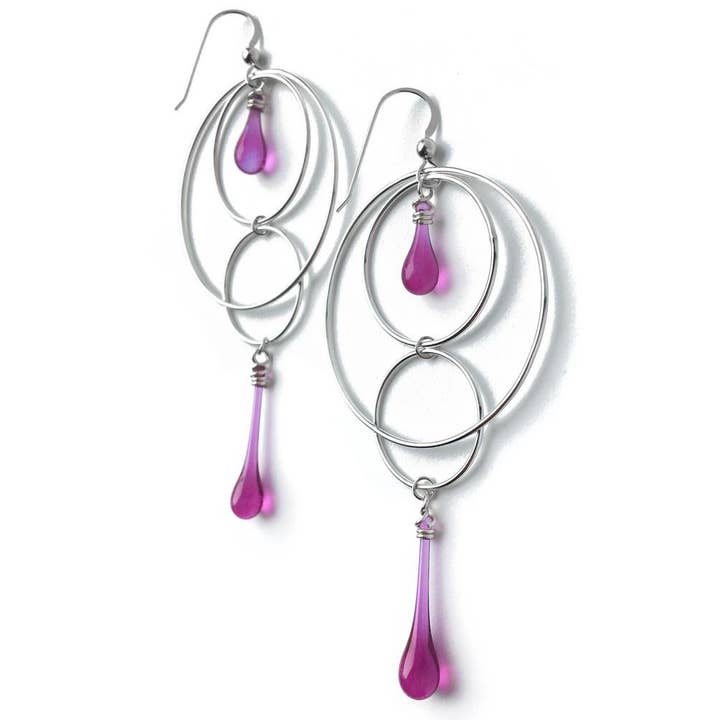 Sundrop Jewelry - Wholesale Dangle Earrings - Orbital Motion Earrings - Large13
