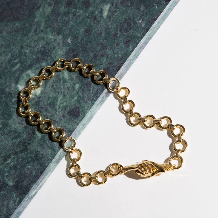 MLE - Wholesale Link & Chain Necklace - Gentlewoman's Agreement® Necklace in Gold5